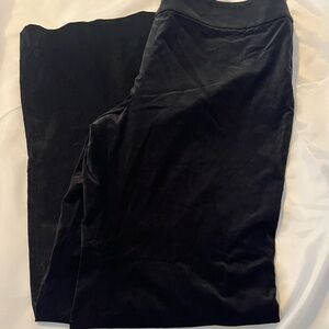 Ann Taylor Black Velvet Pants